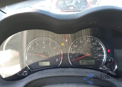 2011 Toyota Corolla S from USA, damaged, VIN 2T1BU4EE4BC708575